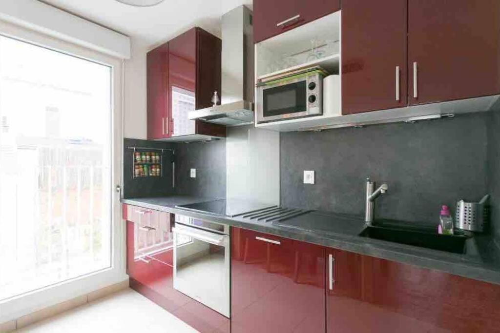 Cozy & Quiet Getaway Just 300M From Paris With Free Private Parking Apartment ฌ็องตีญี ภายนอก รูปภาพ